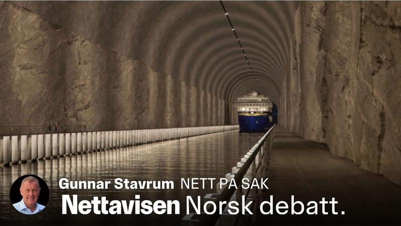 Stad skipstunnel: Når et hull i fjellet blir et hull i hodet
