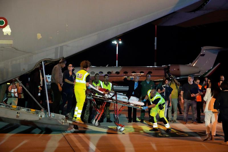 Gaza evacuee who died in Italian hospital had cancer, Israel says