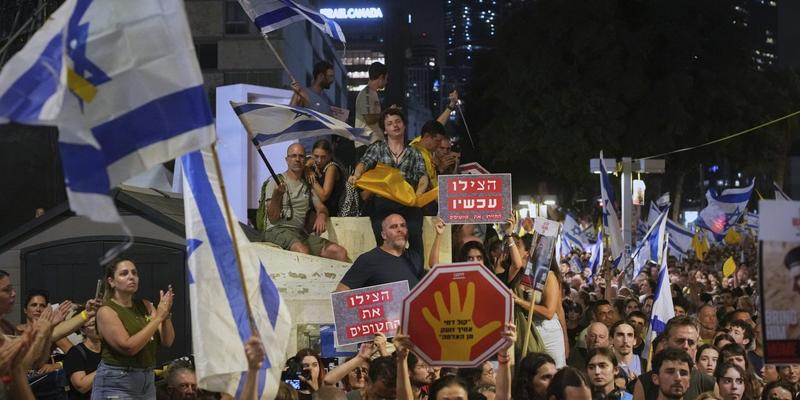 Streik in Israel aus Solidarität mit den Hamas-Geiseln