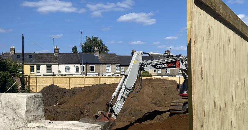 Work under way to transform former Norwich pub site into new homes