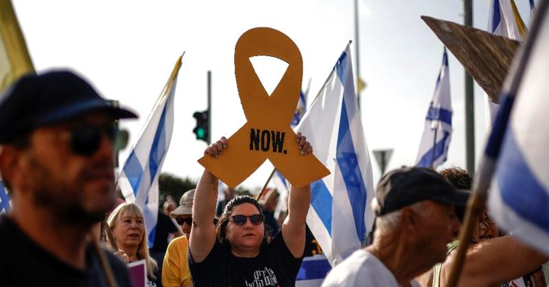 Protests held across Israel calling for end to Gaza war, hostage deal