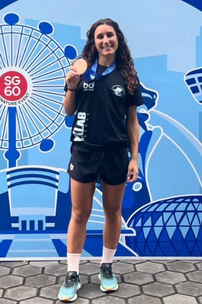 Ambra Fabbri, podio mondiale per Argenta. Dopo Singapore, si dedica alle giovani leve