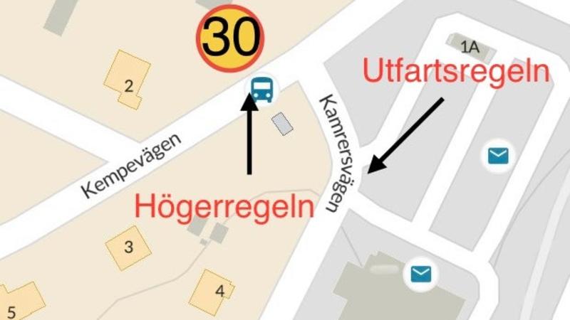 Lär er högerregeln – och utfartsregeln