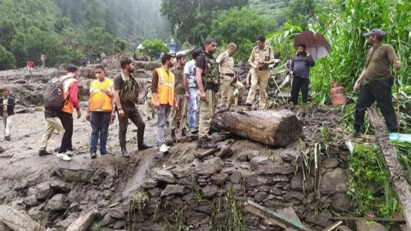 Search for Missing Enters Fifth Day in Cloudburst-Hit Kishtwar Village Amid Heavy Rains