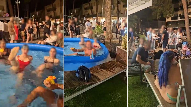 Il video della piscina e il turismo cafone di Milano Marittima a Ferragosto. Il sindaco: “Squallido”