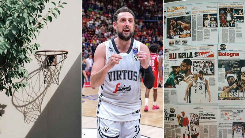Marco Belinelli torna nella sua San Giovanni, non svela il futuro ma intanto posta tante pagine del Carlino
