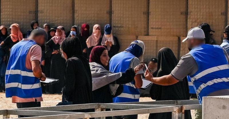 U.S.-Led Gaza Humanitarian Group Launches New System to Ensure Aid Gets to Civilians