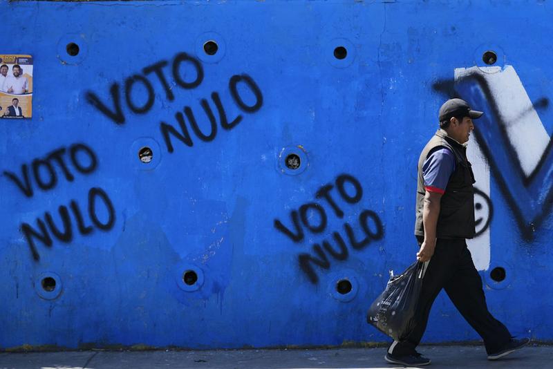 1 in 5 Bolivians spoiled their ballots – a sign of voter dissatisfaction as nation tips to the right