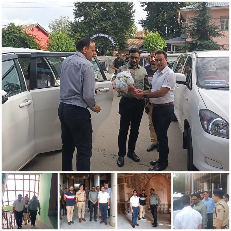 DC visits Handwara, reviews dev works