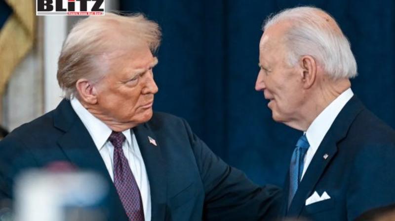 Trump blames Biden for pushing Russia and China into closer alliance