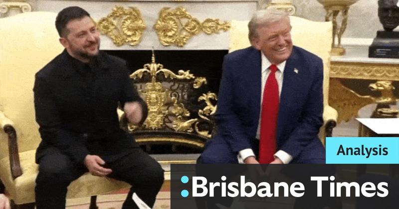 ‘You look fabulous in that suit’: The funny moment Zelensky won over Trump