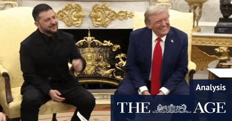‘You look fabulous in that suit’: The funny moment Zelensky won over Trump