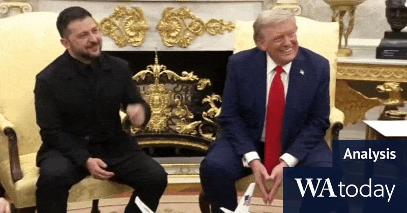‘You look fabulous in that suit’: The funny moment Zelensky won over Trump