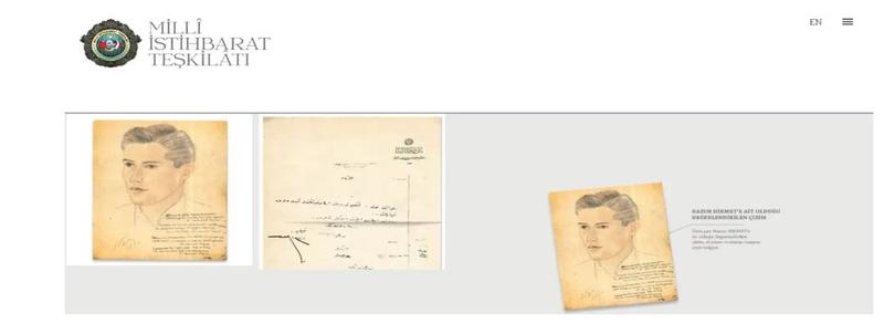 MİT'ten Nazım Hikmet Belgesi