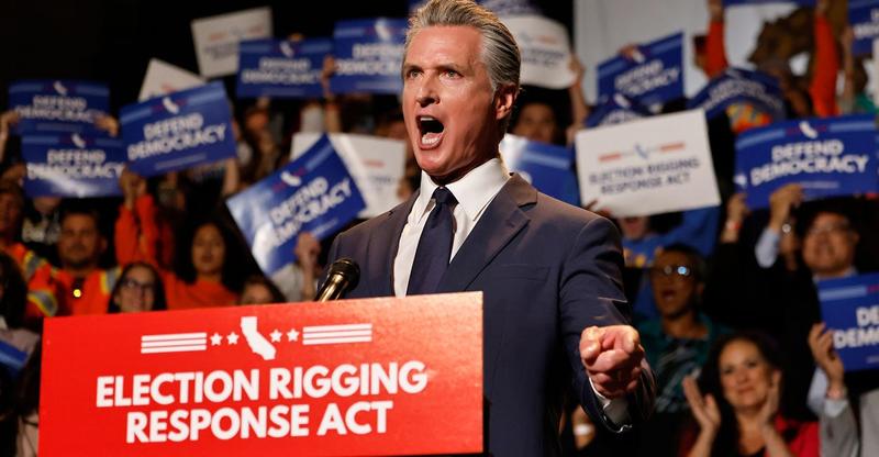 Newsom Wants to Gerrymander His State in the Name of ‘Fairness’