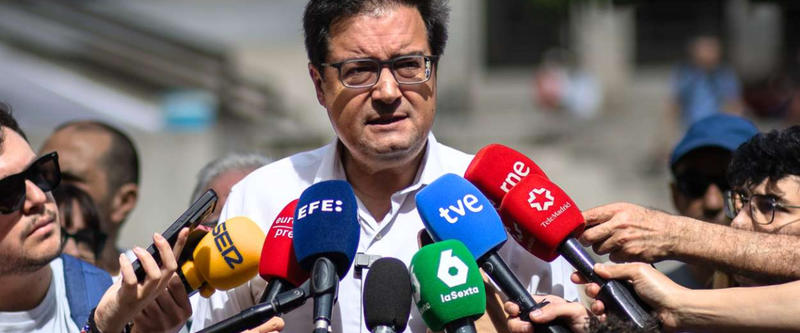 Óscar López habla sobre las prácticas mafiosas de Ayuso y Miguel Ángel Rodríguez: “Como te atrevas a tocarme…”