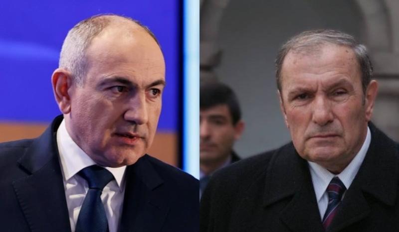 Ter-Petrosyan ilan olub Paşinyanın boynuna sarıl