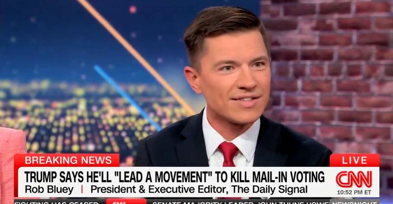 On CNN, Daily Signal’s Bluey Defends Trump’s Ukraine-Russia Peace Push, Proposed Election Reforms