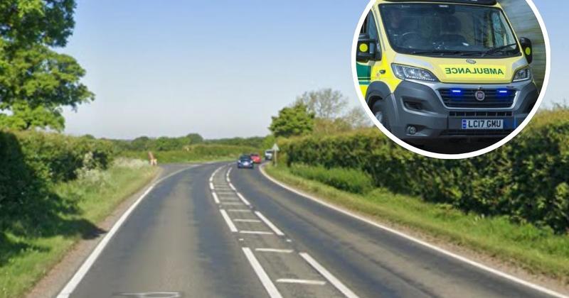 Driver suffers serious injuries after two-vehicle crash