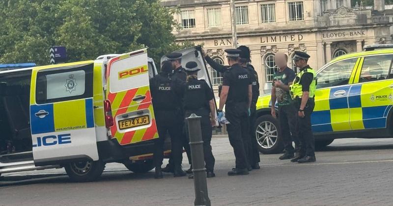 Police re-bail man arrested on suspicion of affray in city centre