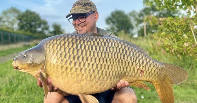 Angler reels in 32lb carp at Norfolk lake