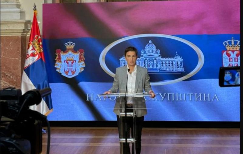Ana Brnabić poručuje strancima da neće biti novog Majdana u Srbiji i proziva Popovića i Janjića
