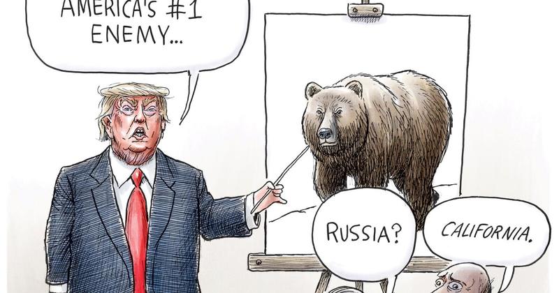 Adam Zyglis: America's Enemy