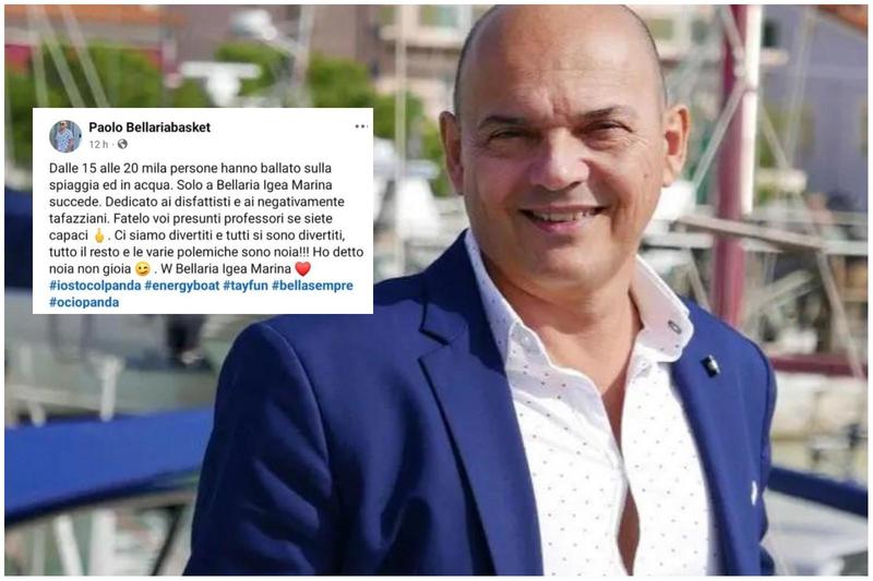 Turismo, dito medio sui social: è bufera contro il presidente Borghesi. Cosa è successo