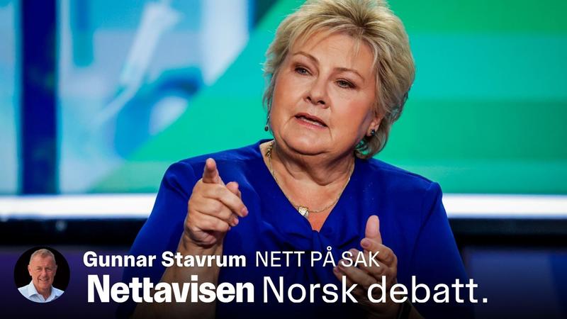 Erna Solberg kan vinne valget