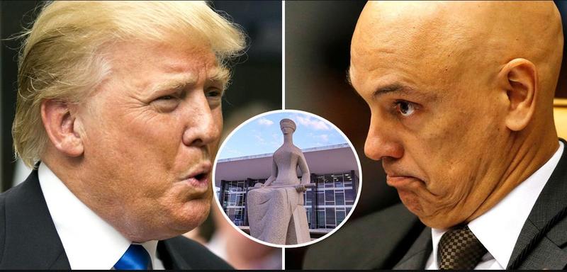 STF contra-ataca Trump mirando financiadores