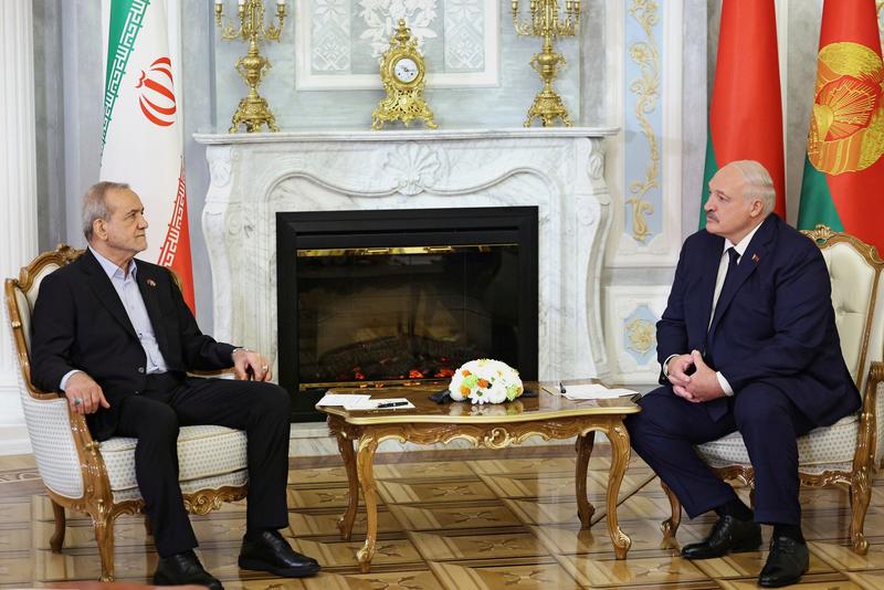 Belarus and Iran, both friends of Putin, plan to strengthen military and broader ties