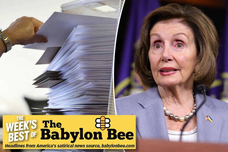 Best of the Babylon Bee: Dems say mail-in ban places hardship on dead voters