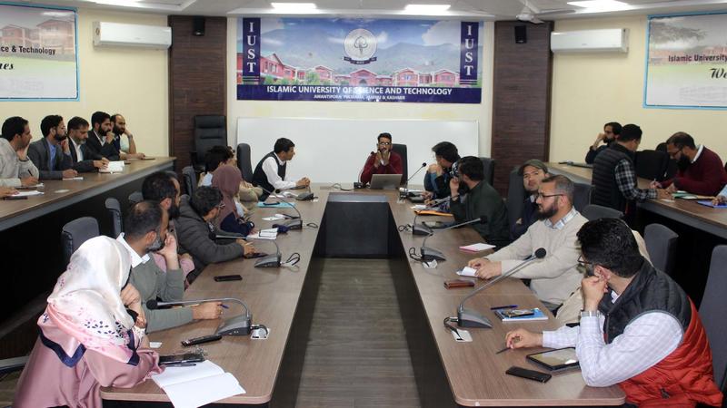 IUST holds workshop on CAS and Research Publications