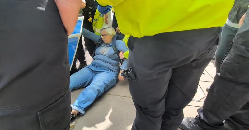 Leader rebukes 'irresponsible' councillor after protest arrest