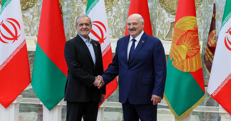 Belarus and Iran, both friends of Putin, plan to strengthen military and broader ties