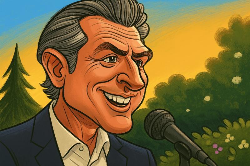 My Interview With California Governor Gavin Newsom (PARODY)