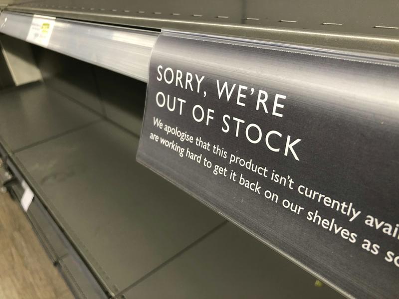 Why empty supermarket shelves make you uneasy – even if you don’t want the missing items