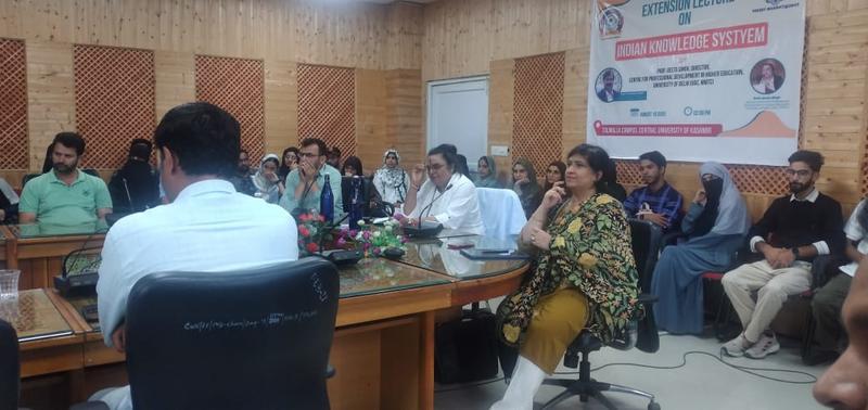 CUK’s Edu Dept holds lecture on ‘IKS pathway for Viksit Bharat’
