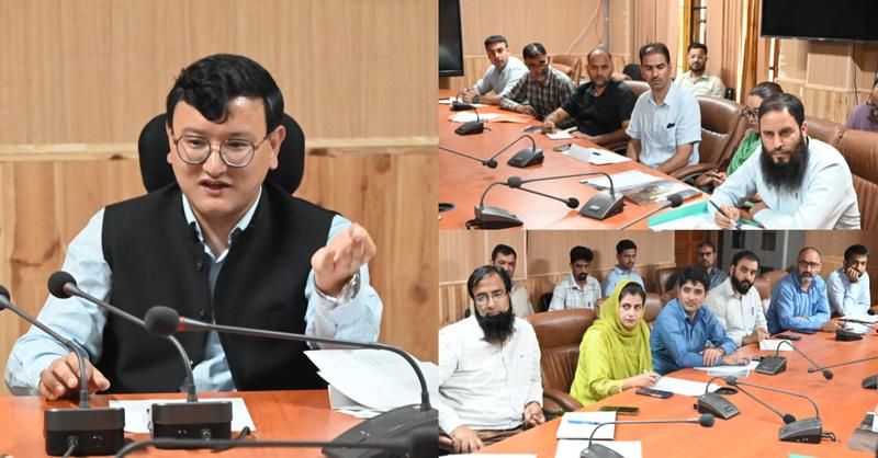 DC Bla chairs meeting on revenue related matters