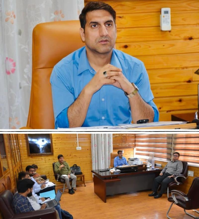 Secretary RDD&PR reviews MGNREGA progress