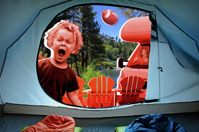 Camping chaos hits one of California's most scenic spots