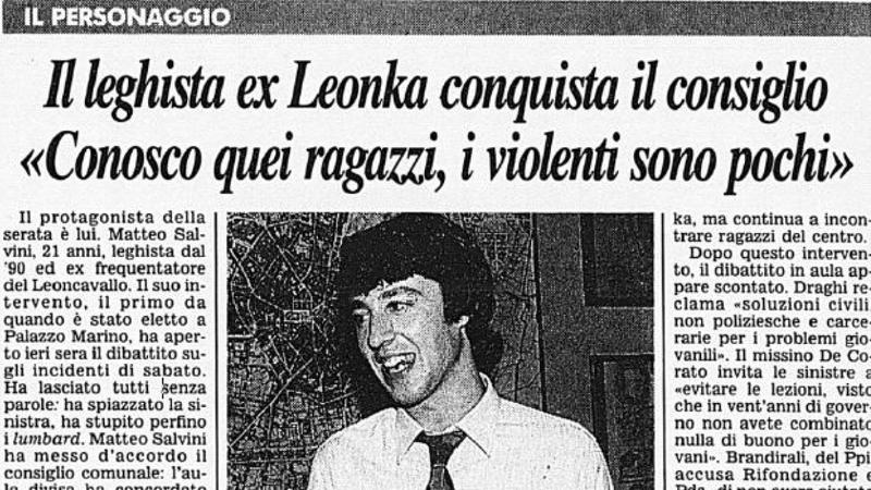 Matteo Salvini, il leghista ex Leonka conquista il consiglio «Conosco quei ragazzi, i violenti sono pochi»