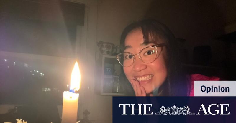 Candles don’t quite cut it in a powerless share house