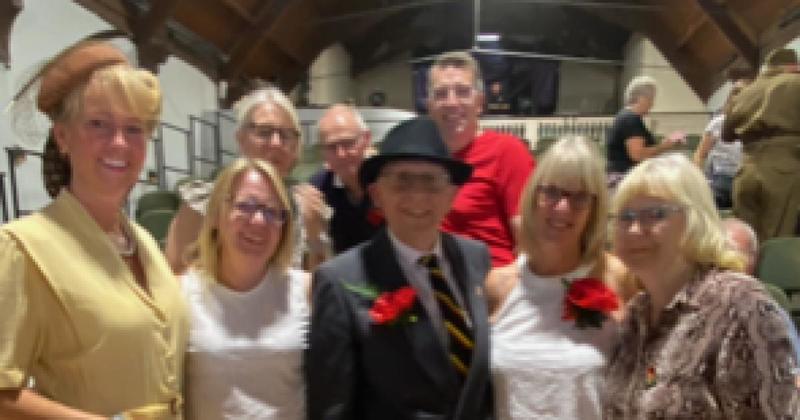 Son pays tribute to heroic dad with moving play