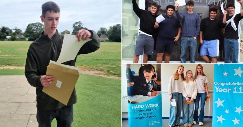 Celebrations as pupils across north Norfolk receive GCSE results