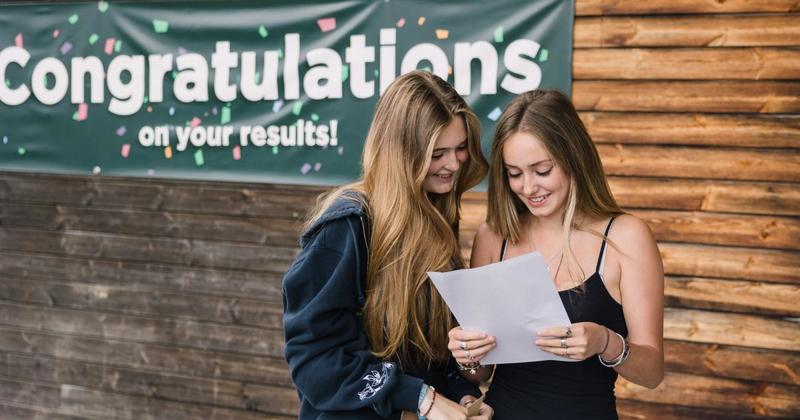 Teens' excitement and pride as they celebrate GCSE success