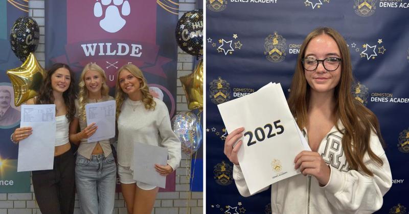 Pupils across town celebrate 'fantastic' GCSE results
