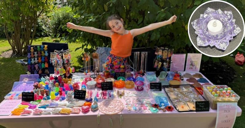 Meet the eight-year-old budding entrepreneur