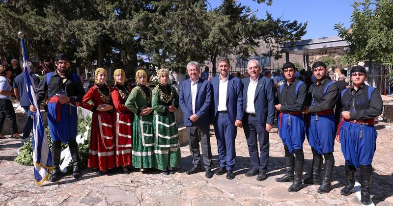 Τιμήθηκε η μνήμη των ηρώων Δαμάστας και Μαράθου
