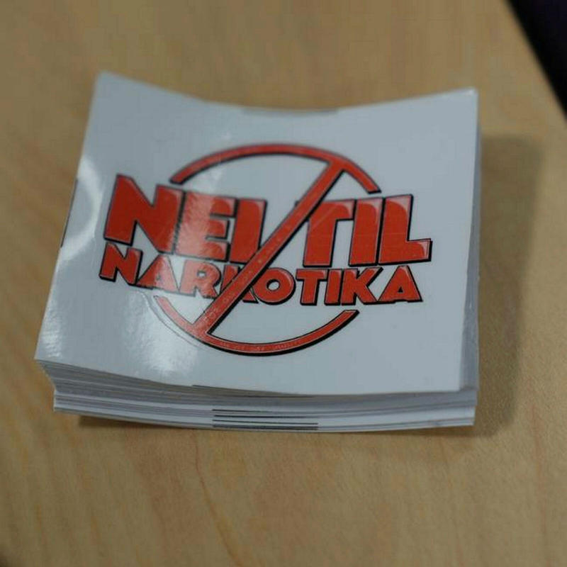 Ikke TJA, men et tydelig nei til narkotika!